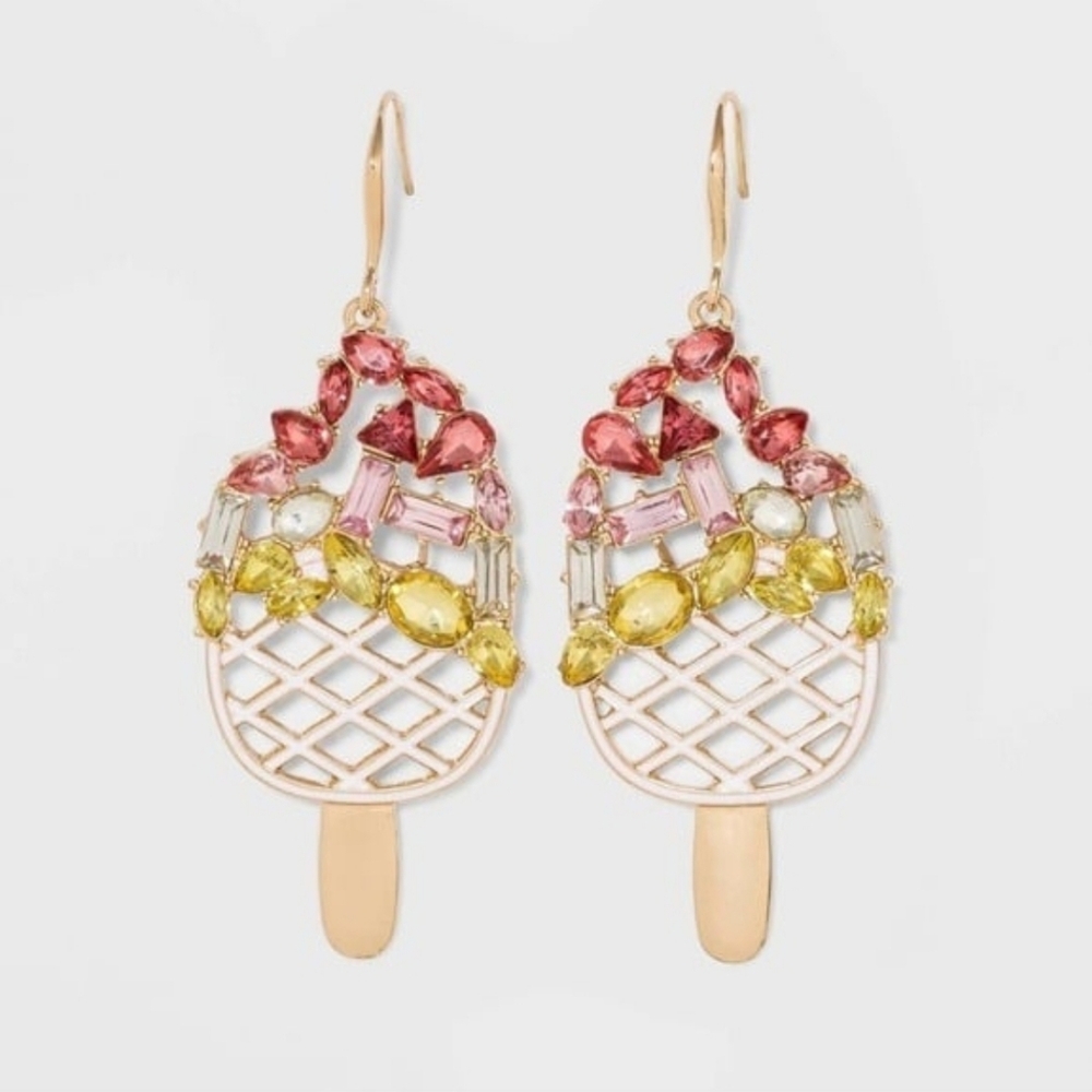 SUGARFIX by BaubleBar Ice Cream Bar Earrings - Nickel Free